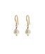 Petite Crystal Freshwater Pearl Dangle Earring