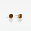 Mariana Single Topaz on Rhodium Stud
