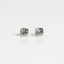 Mariana Single Grey on Rhodium Stud
