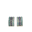 Mariana Pave Post Earrings in Lavender Fields on Rhodium