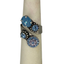 Mariana Pave and Oval Ring on Silver