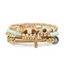 Amazonite Cross/Stone/Wood Bracelet Bundle