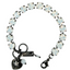 Mariana Bracelet Plain White on Graphite