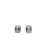 Mariana Petite Emerald Stud Clear on Rhodium