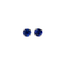 Mariana Single Royal Blue on Rhodium Stud