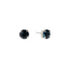Mariana Single Montana Blue on Rhodium Stud