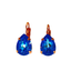 Mariana Earrings Teardrop Sunkissed Ocean on Rose Gold