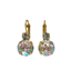 Mariana Double Drop Earrings in Dawn on Gold