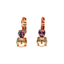 Mariana Small Double Drop Earring Cello Solo on Rose Gold