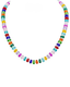 Multi Colored Acrylic Bauble Bead Necklace
