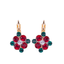 Mariana Diamond Shaped Cluster Earrings Holiday on Gold