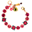 Mariana Quatrefoil Cluster Bracelet Sorbet on Gold