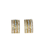 Mariana Pave Post Earrings in Winds of Change on Gold