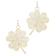 Filigree Clover Earrings