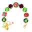Mariana Large Bracelet Tiger Lily on Rose Gold