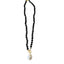 Faceted Spinel Beads With Single Baroque Pearl