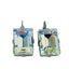 Large Mariana Earring Emerald Cut Earrings Moonlight on Rhodium