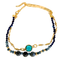 Avnei September Bracelet Sapphire/Sodalite on Gold