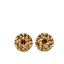 Mariana Swirl Earrings Amaretto on Gold POST