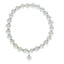 I AM JOYFUL Freshwater Pearl Bracelet With Silver Beads