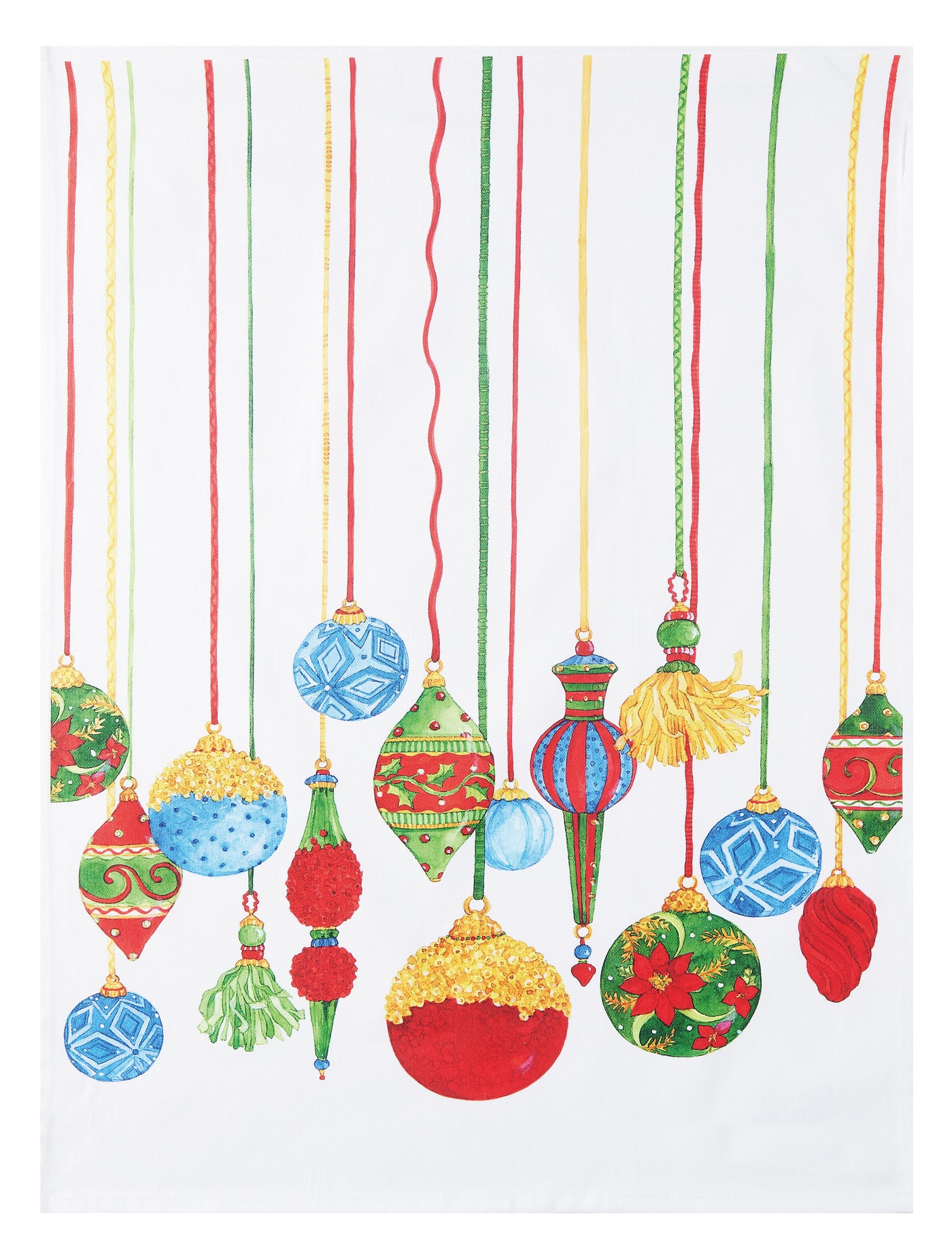 Ornaments Tea Towel