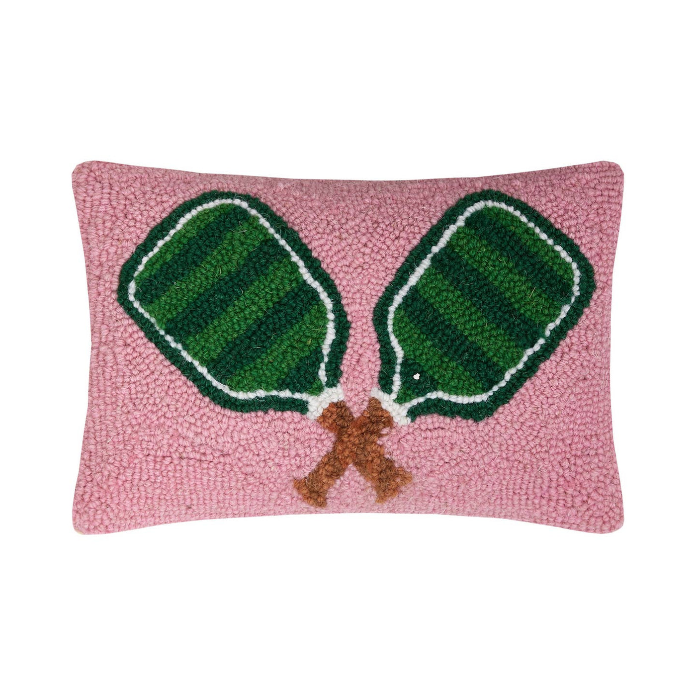 Pickleball  Hooked Pillow