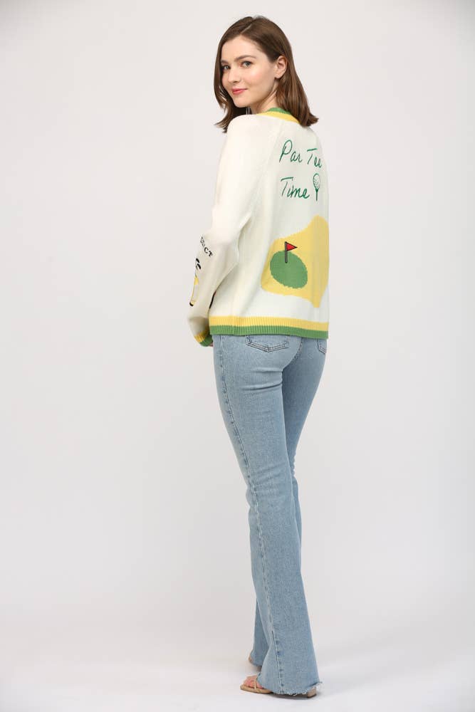 PAR-TEE-TIME Cardigan