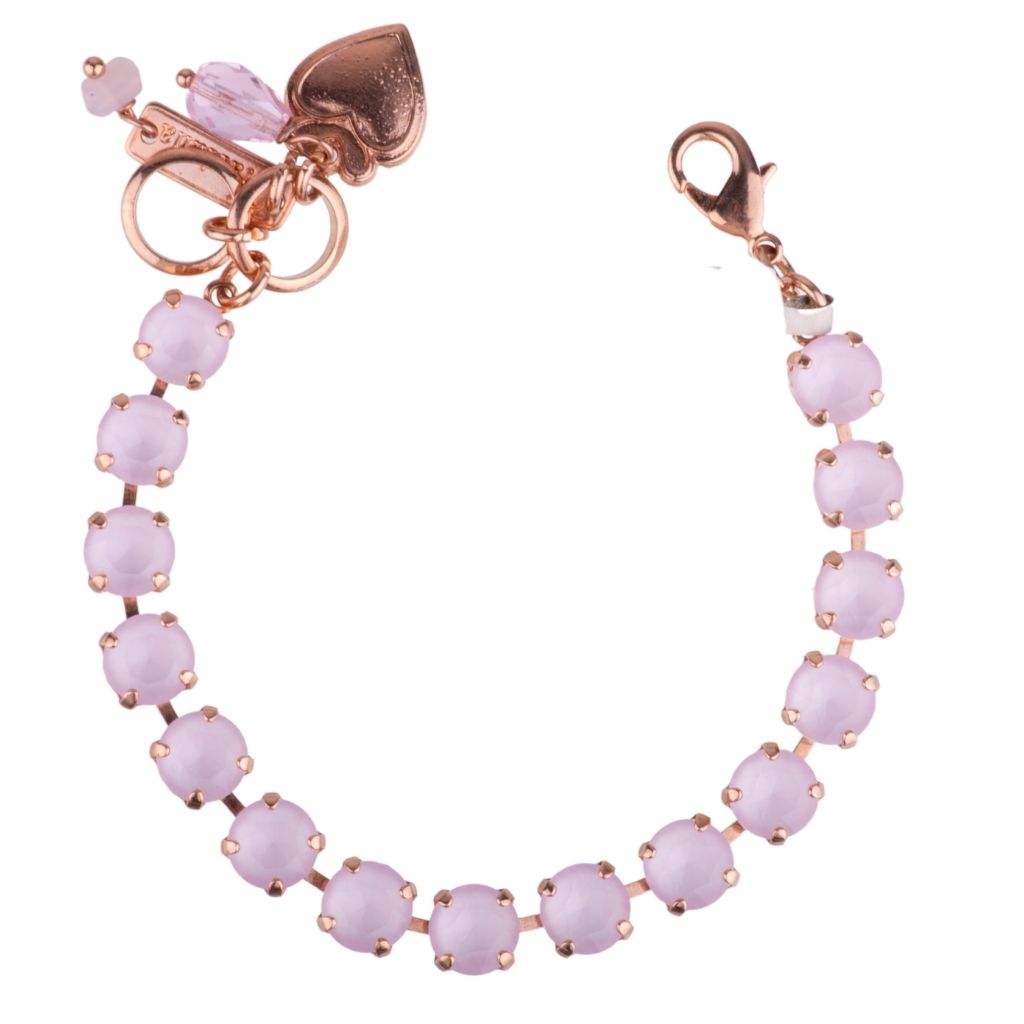 Mariana Bracelet Plain Powder Rose on Rose Gold