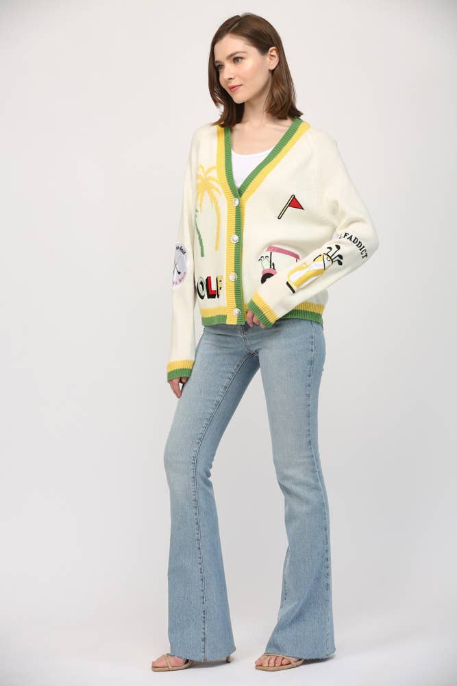 PAR-TEE-TIME Cardigan