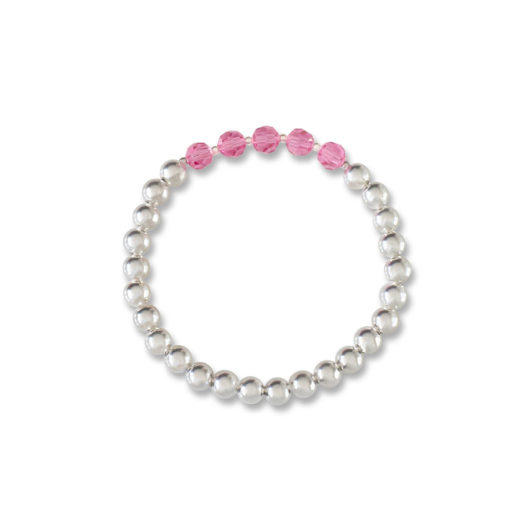 Birthstones & Blessings - October in Sterling Silver