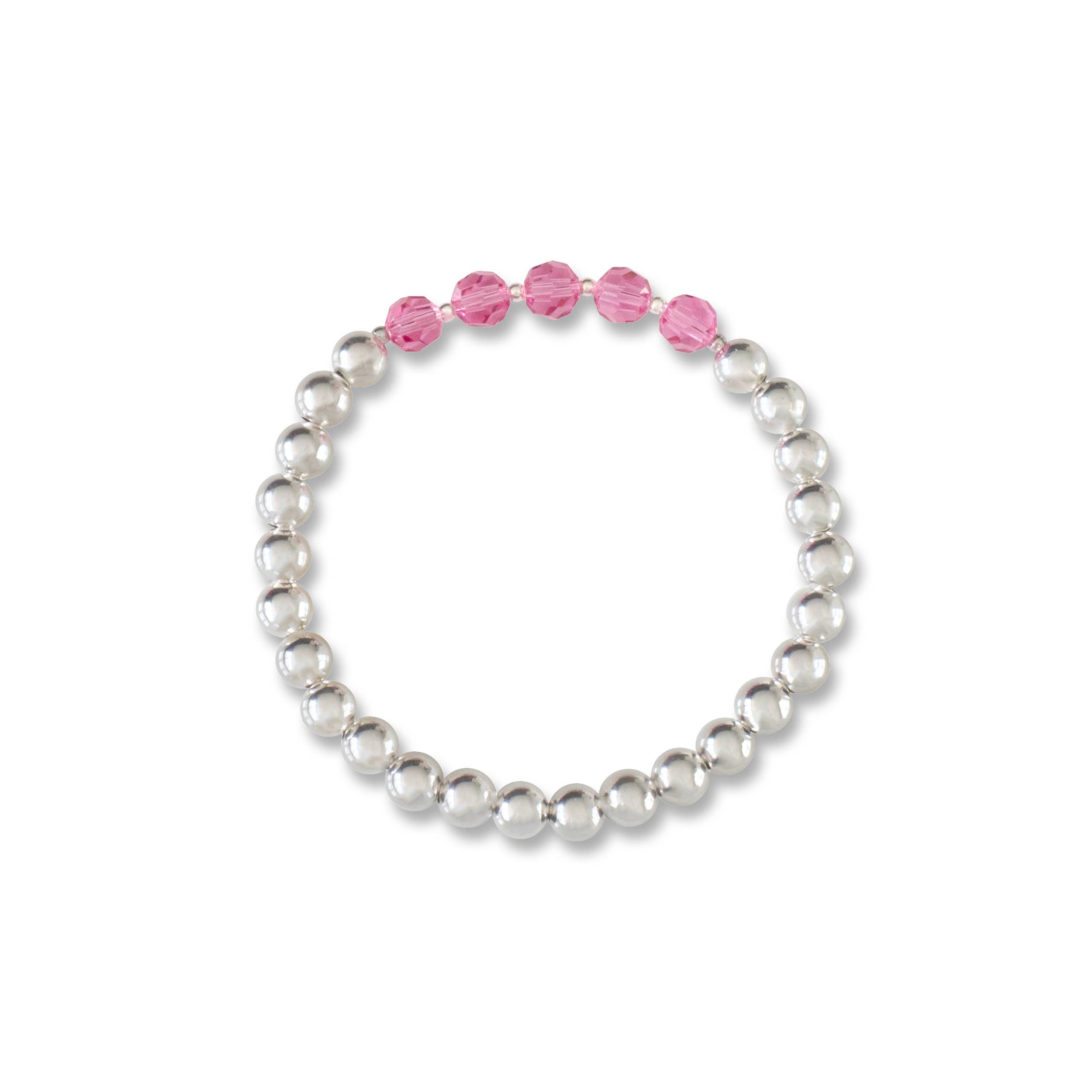 Birthstones & Blessings - October in Sterling Silver