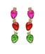 Plaza Lights Crystal Earrings Post