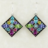 Firefly Diamond Earring in Multicolor Crystal