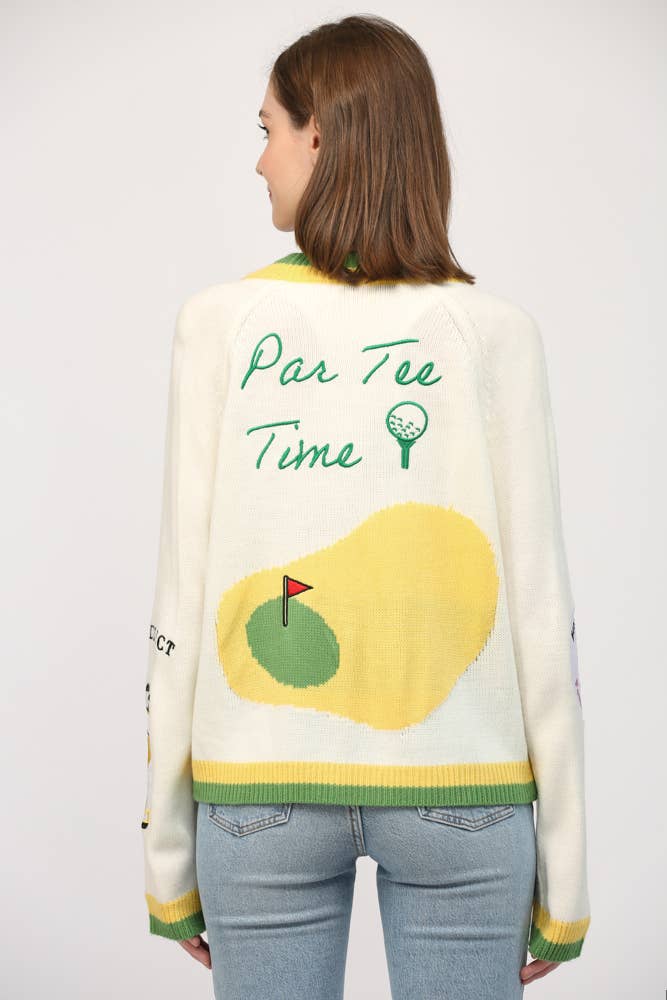 PAR-TEE-TIME Cardigan