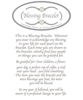 Birthstone Blessing Bracelet for Garnet/January on Sterling Silver Secondary image