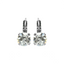 Mariana Single Dangle Icy Clear on Rhodium