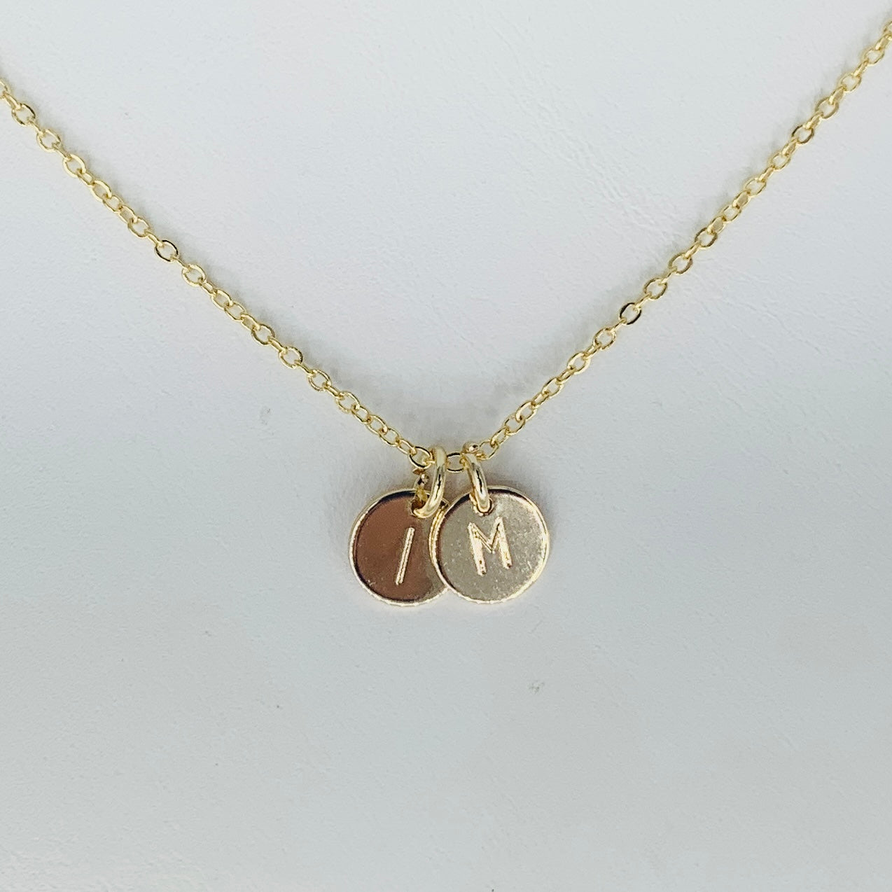 Initial I Necklace