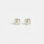 Mariana Single Pearl on Rhodium Stud