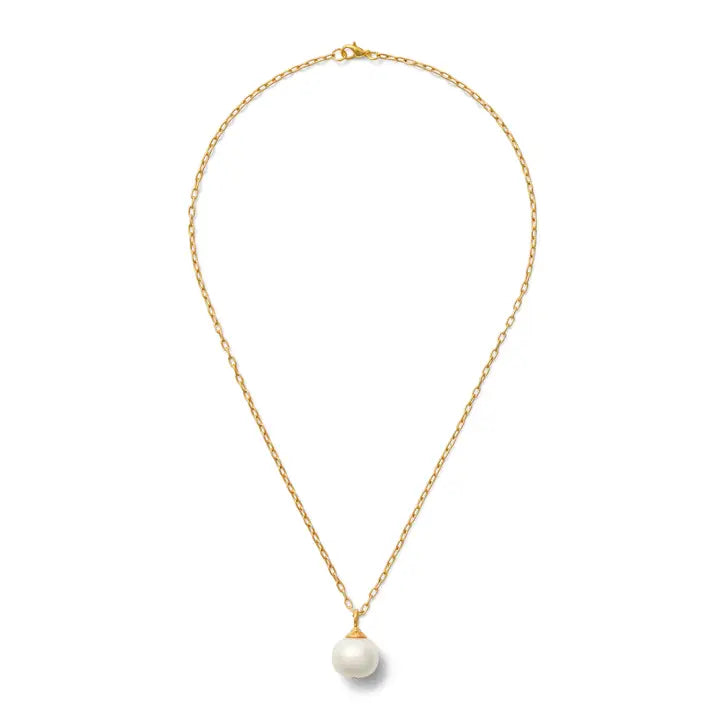 Medium Pebble Pearl on Gold