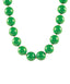 Green Acrylic Bauble Bead Statement Necklace