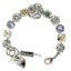 Mariana Dogwood Flowers Bracelet Winds of Change on Rhodium