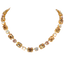 Mariana Emerald/Round Necklace Pearl Compact on  Gold
