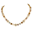 Mariana Pave Necklace Pearl Compact on  Gold