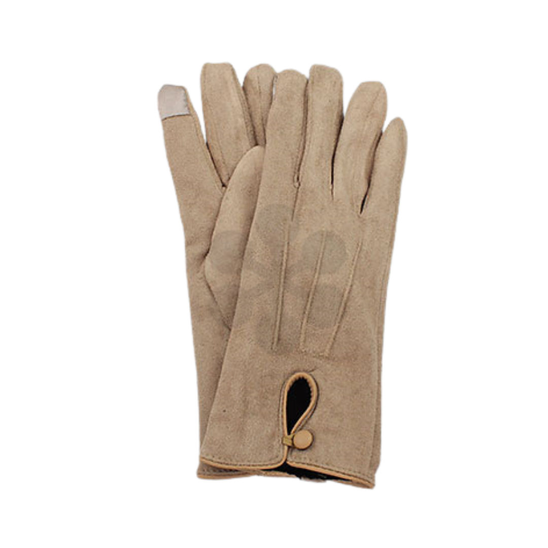 Faux Suede Smart Touch Gloves