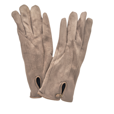 Faux Suede Smart Touch Gloves