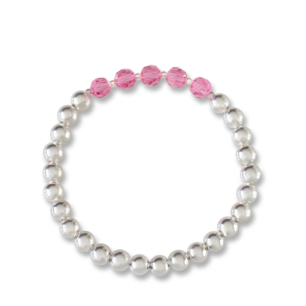Birthstones & Blessings - October in Sterling Silver