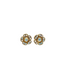 Mariana Petite Flower Stud Clear AB on Gold