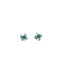 Mariana Petite Stud Clear AB on Rhodium
