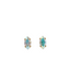 Mariana Petite Marquis Stud Clear AB on Gold