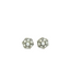 Mariana Petite Octagon Stud White/Pearl on Rhodium